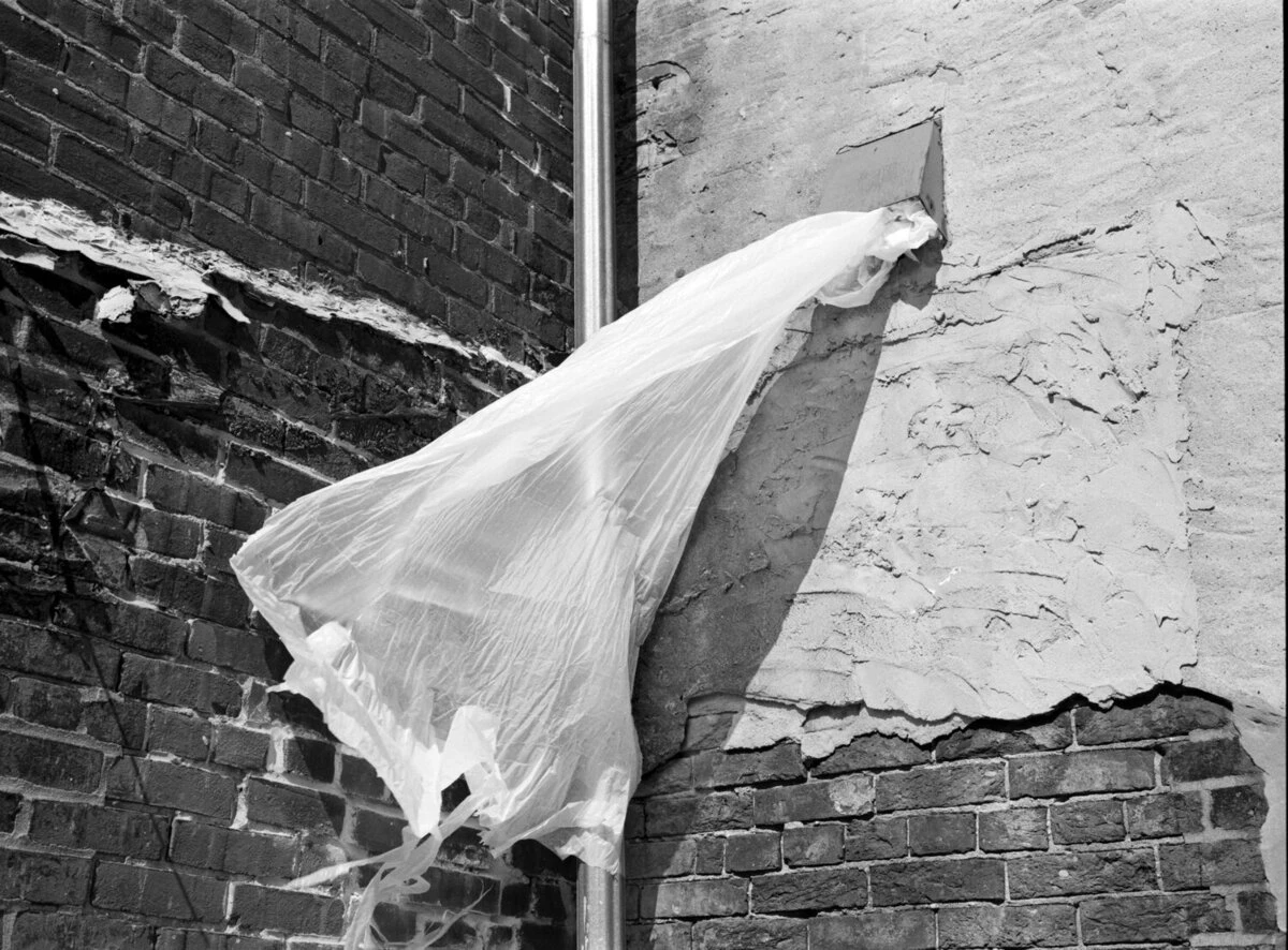 plastic in wind, philadelphia, pennsylvania